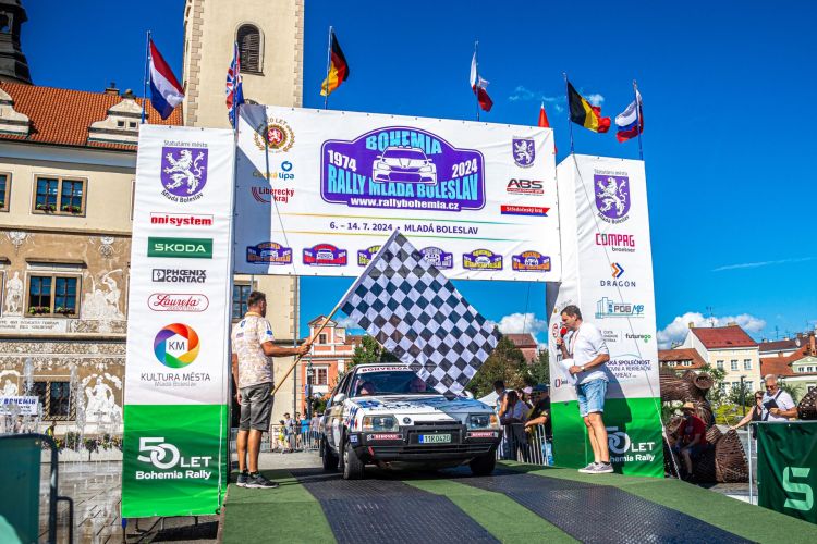 Bohemia Rally 2024, soudobé vozy, foto Eda Suchý