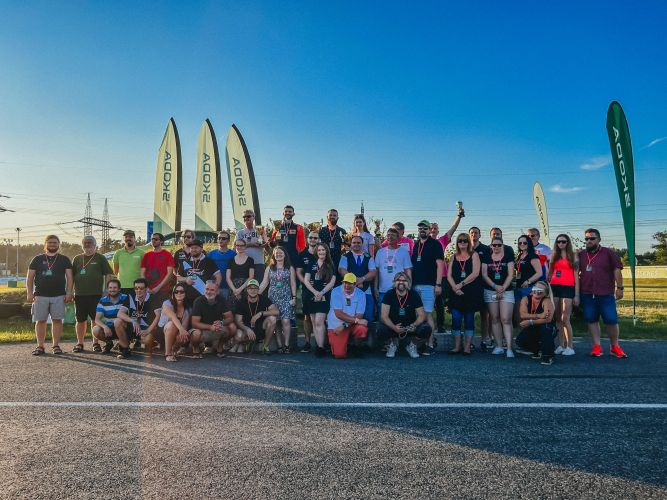 Startovní pole eco rally