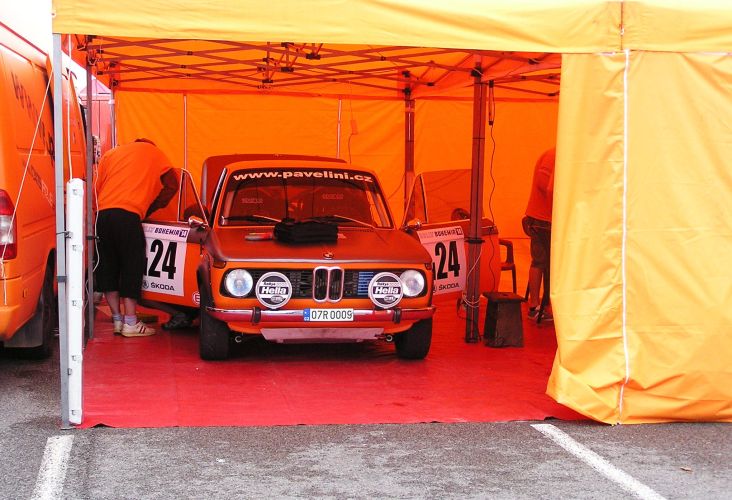Zákulisí Rally Bohemia Historic 2014