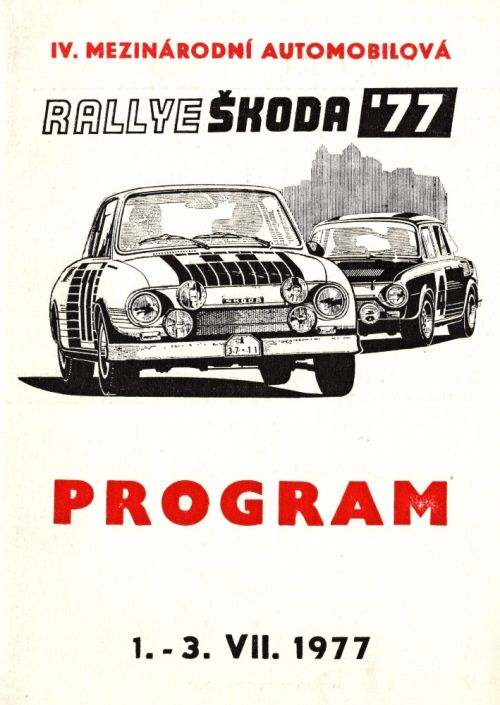 Škoda 130 RS na titulce z roku 1977
