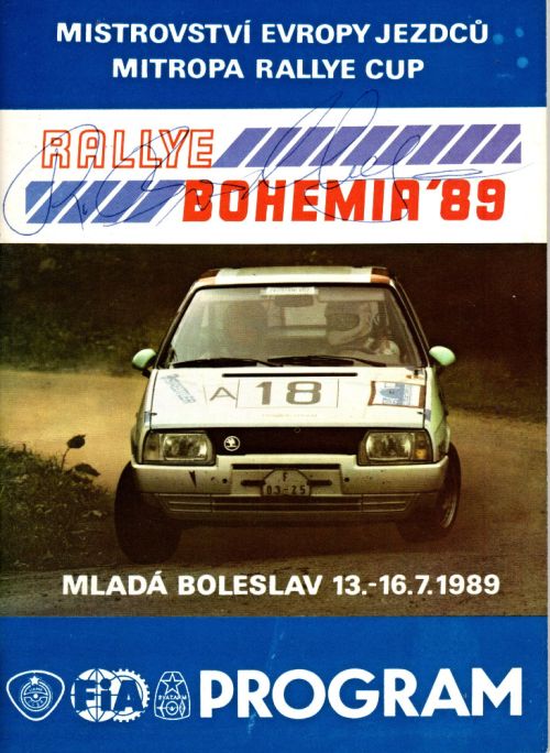 Bohemia 1989 s autogramem Baumschlagera
