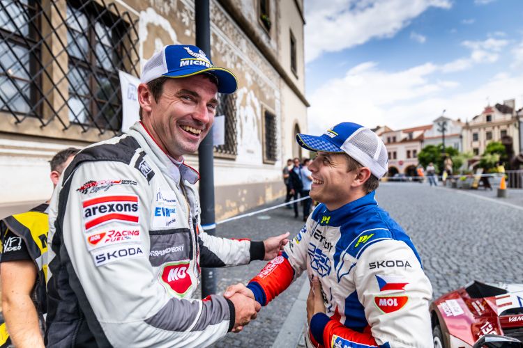 Jan Kopecký a Dominik Stříteský jsou dva nejúspěšnější dealerští jezdci Bohemia Rally
