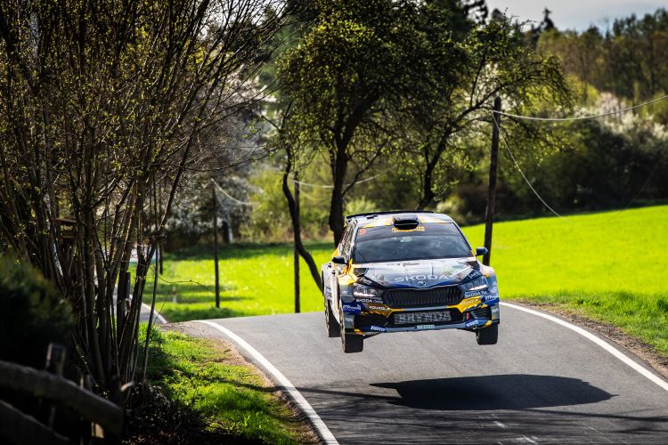 Ján Kundlák zažil na Bohemce premiéru s vozem Škoda Fabia RS Rally2